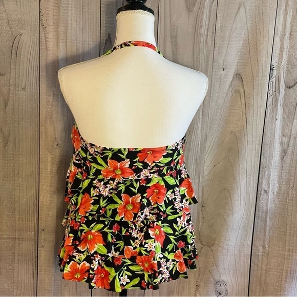 ✅2X Host Pick✅ Island Escape Haltered Swim Top, 14 - Picture 3 of 8